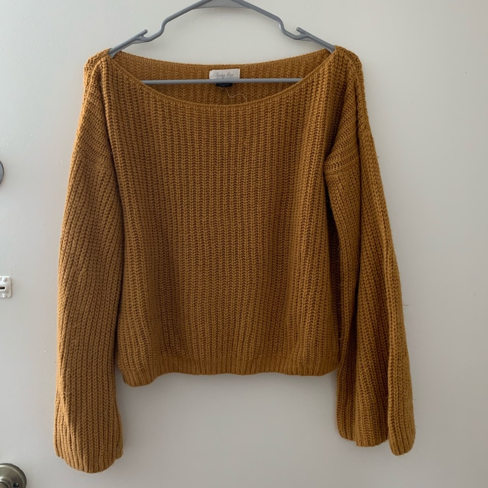 Spring Haze Size S/M Bell Sleeve Sweater